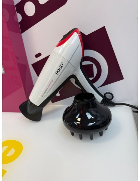 9-9-77603-2-Secador Pelo Sogo Tourmaline Ceramic Ion SS-3635 2200w (sin Uso)