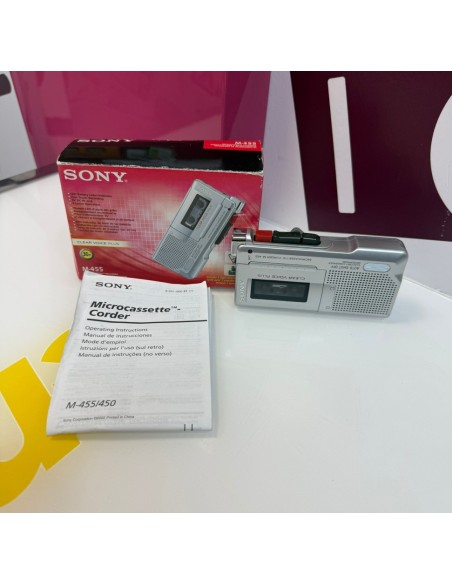 9-9-77669-4-Grabadora Sony Crear Voice Plus M-455