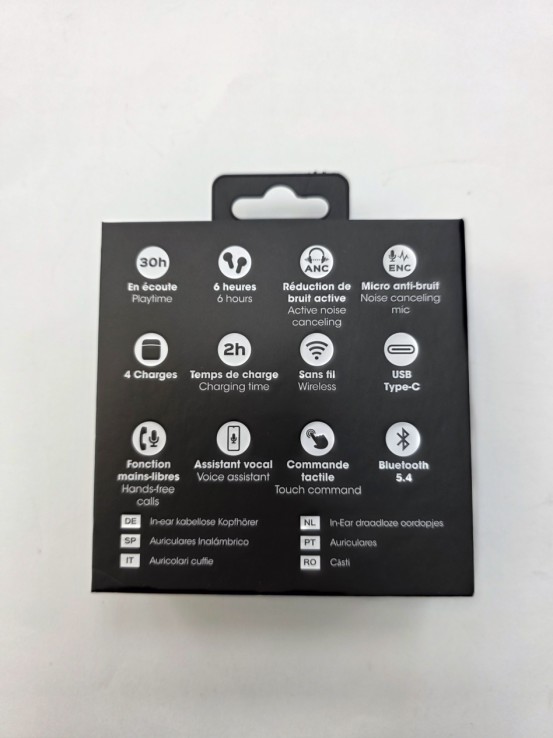 1-1-272822-2-Auriculares In-ear Akashi Ecouters Sans Fil