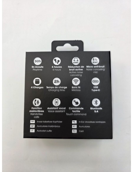 1-1-272822-2-Auriculares In-ear Akashi Ecouters Sans Fil