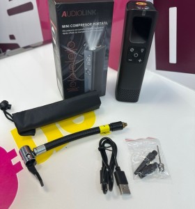 9-9-77690-1-Compresor portátil mini audiolink (sin uso)