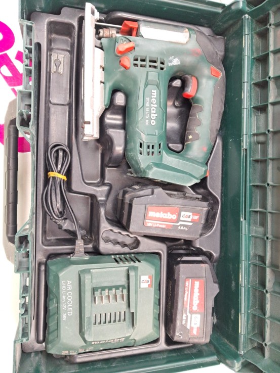 6-6-169231-1-Sierra Calar Metabo STAB 18 LTX 100 A Bateria