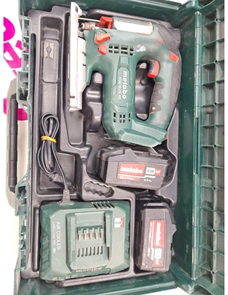 6-6-169231-1-Sierra Calar Metabo STAB 18 LTX 100 A Bateria