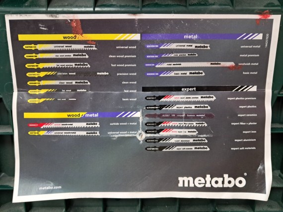 6-6-169231-2-Sierra Calar Metabo STAB 18 LTX 100 A Bateria