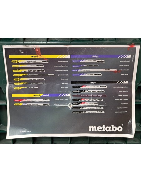 6-6-169231-2-Sierra Calar Metabo STAB 18 LTX 100 A Bateria