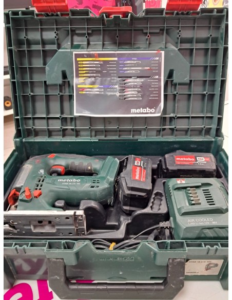 6-6-169231-3-Sierra Calar Metabo STAB 18 LTX 100 A Bateria