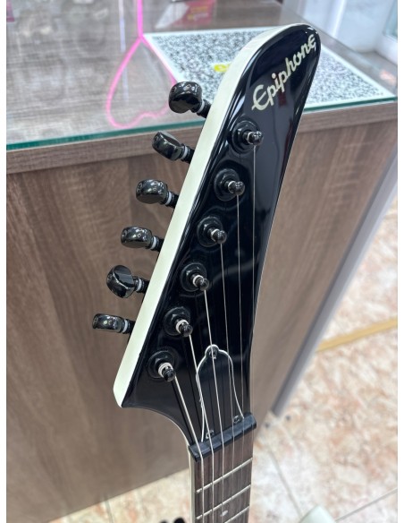 1-1-272898-3-Guitarra Electrica Epiphone Explorer 1984 Funda Rigida