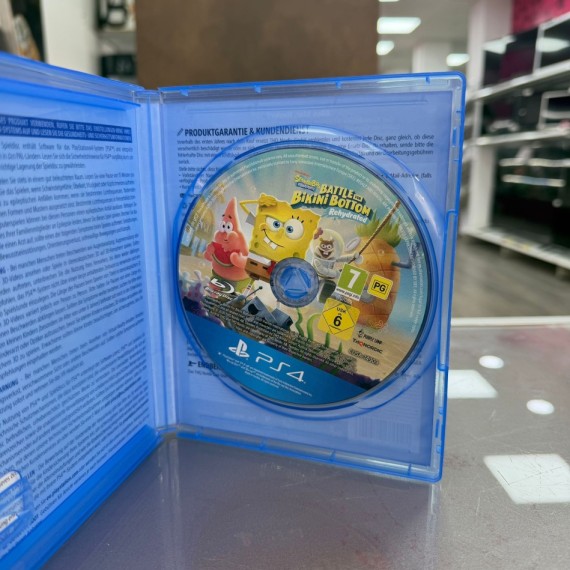 7-7-87370-2-Videojuego PS4 SpongeBob Battle for Bikini Bottom Rehydrated
