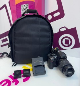 9-9-76646-1-Cámara Digital Réflex Nikon D3100objetivo 18-55mm