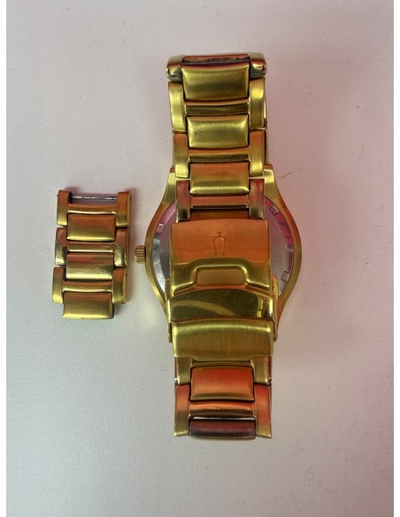 8-8-78036-4-Reloj pulsera caballero Bulova cuarzo