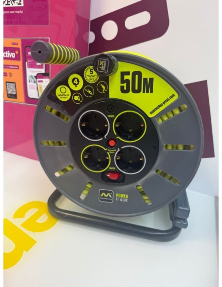 9-9-77764-3-Hogar y complementos alargador 50m 4 tomas power at work 