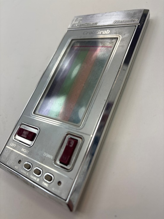 1-1-273065-4-Videojuego Maquinita Crab Grab Game Watch Super Color Año 1984 Nintendo 