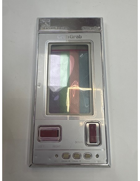 1-1-273064-1-Videojuego Maquinita Crab Grab Game Watch Super Color Año 1984 Nintendo 