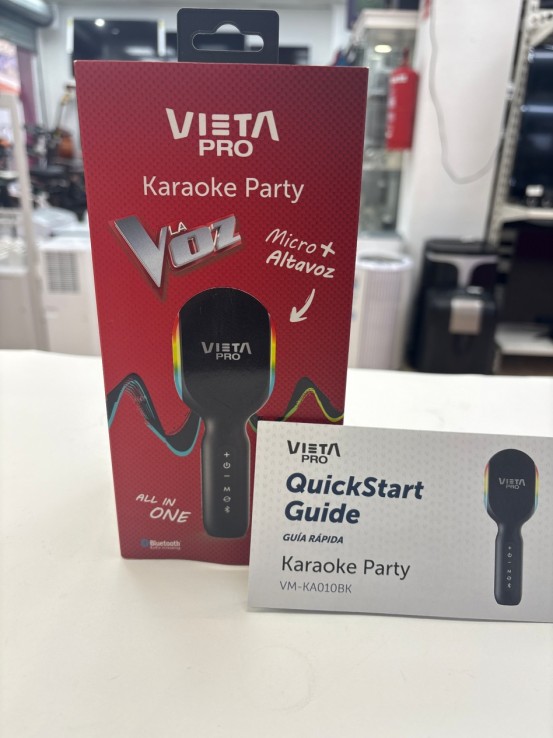1-1-273060-1-Micrófono Vieta Pro Karaoke Party La Voz (Sin Uso)