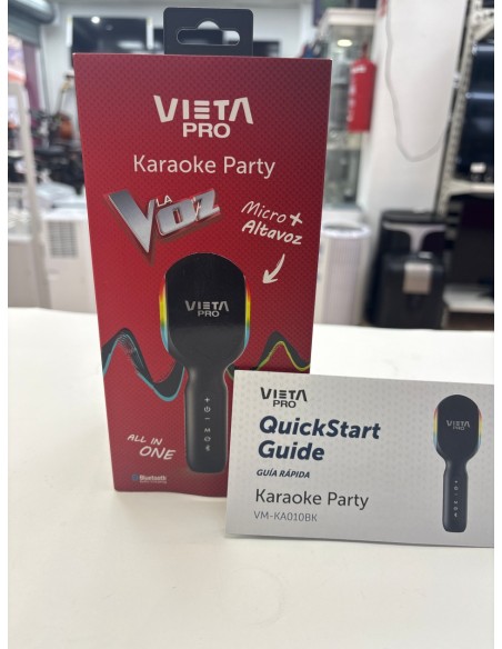 1-1-273060-1-Micrófono Vieta Pro Karaoke Party La Voz (Sin Uso)