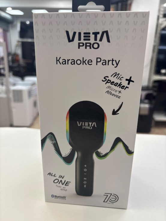 1-1-273060-3-Micrófono Vieta Pro Karaoke Party La Voz (Sin Uso)