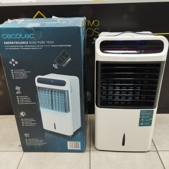 6-6-166146-1-Climatizador Evaporativo cecotec 6500 Pure Tech (sin uso)