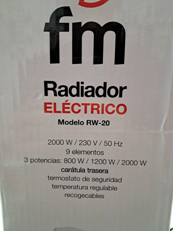 6-6-167993-3-Radiador Aceite FM RW20(sin uso)