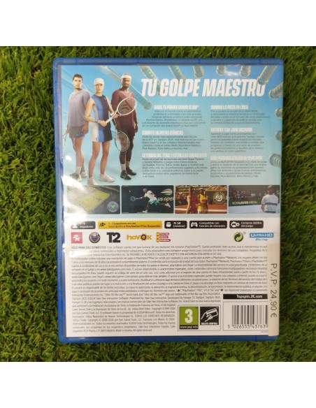 6-6-162252-2-Videojuego PS5 top spin 2k25 ps5