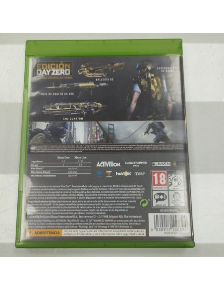 6-6-162852-2-Videojuego Xbox One call of duty advanced warfare 