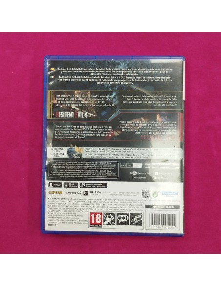 6-6-164204-2-Videojuego PS5 Resindent Evil4 Gold Edition