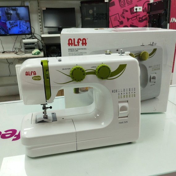 6-6-165515-1-Maquina Coser Alfa inizia(sin uso)