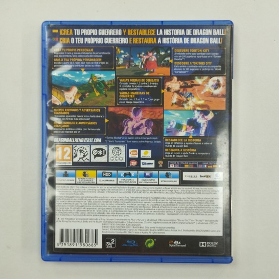6-6-165771-2-Videojuego PS4 Dragon Ball Xenoverse XV