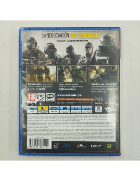 6-6-165876-2-Videojuego PS4 Rainbows X Siege