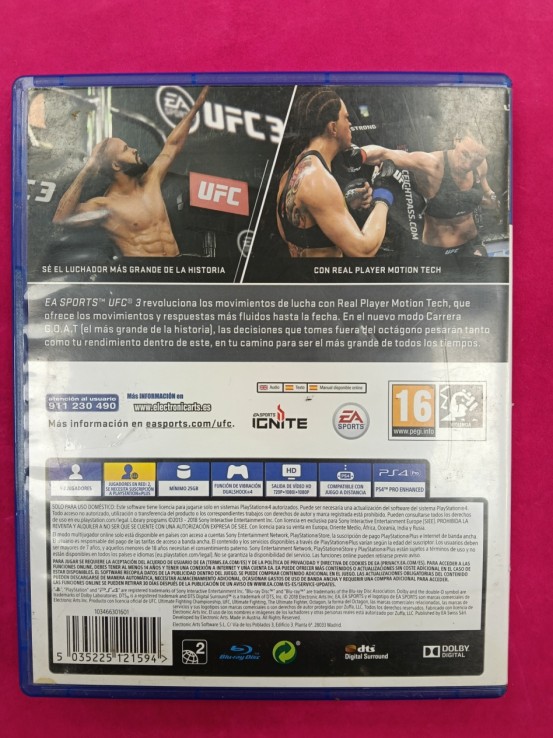 6-6-166870-3-Videojuego PS4 UFC 3