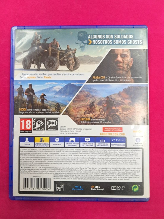 6-6-168550-2-Videojuego PS4 Tom Clancy's Ghost Recon Wildlands