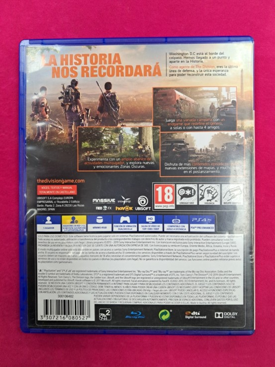 6-6-168556-2-Videojuego PS4 The Division 2