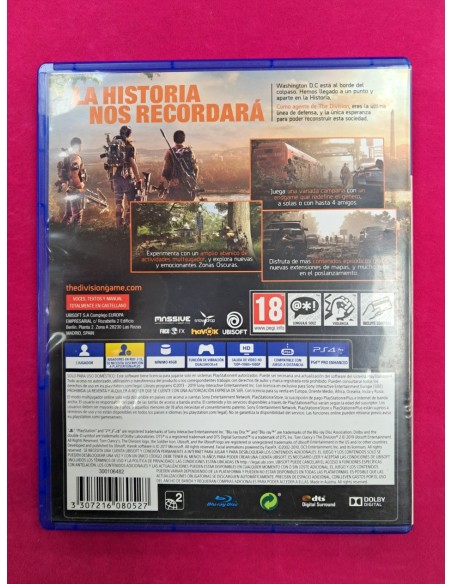 6-6-168556-2-Videojuego PS4 The Division 2