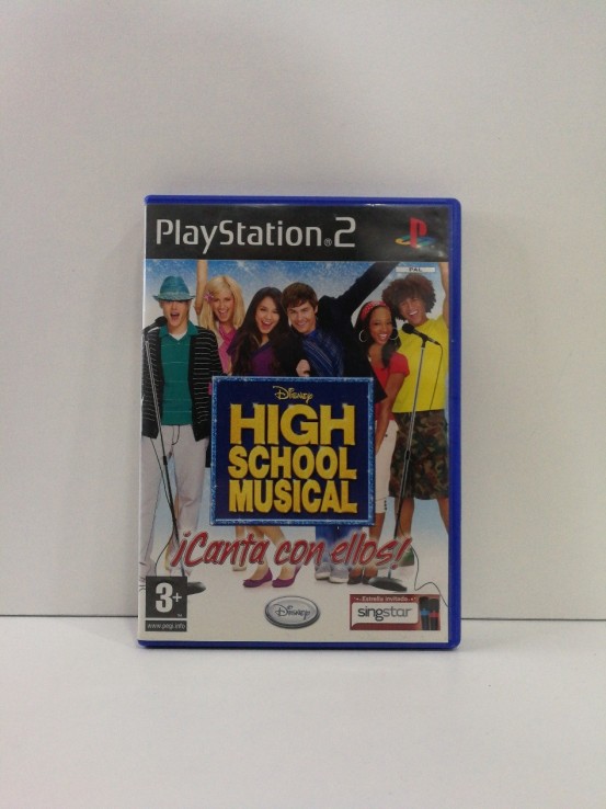 6-6-150485-1-Videojuego PS2 High School Musical Canta Con Ellos Microfonos