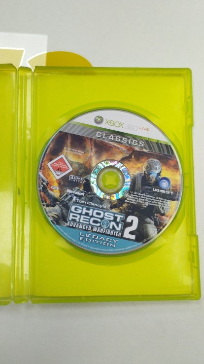 6-6-161091-2-Videojuego Xbox 360 Classics Ghost Recon 2
