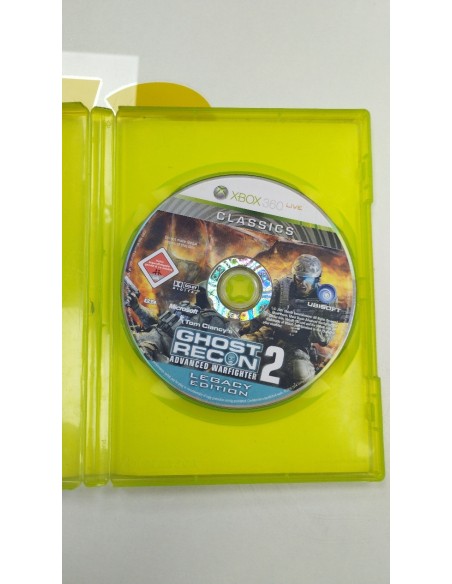 6-6-161091-2-Videojuego Xbox 360 Classics Ghost Recon 2