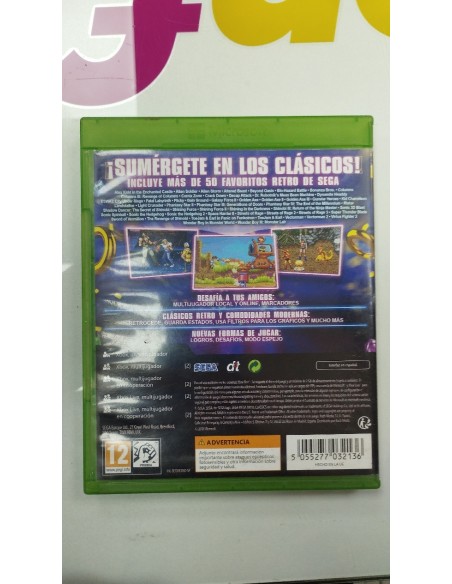 6-6-161097-3-Videojuego Xbox One MegaDrive Classics