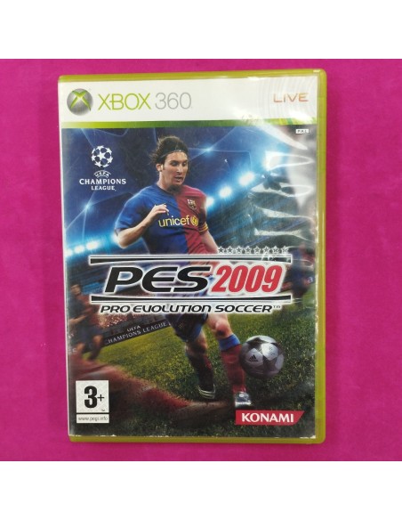 6-6-166508-1-Videojuego Xbox 360 Pro Evolution Socer 2009