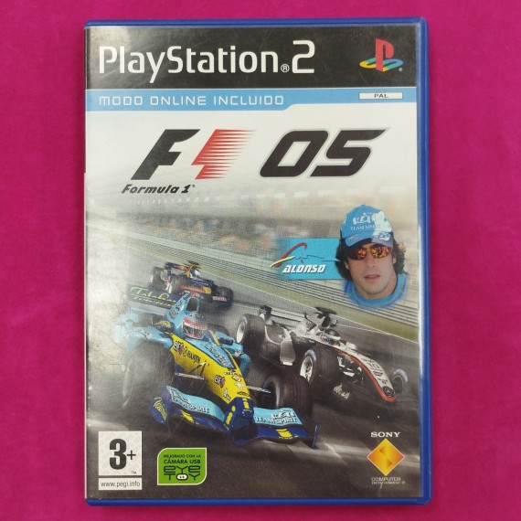 6-6-166909-1-Videojuego PS2 F1 05
