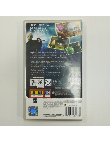 6-6-164336-2-Videojuego PSP PSP harry potter y la orden del fenix