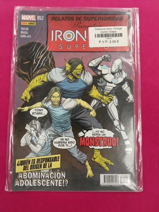 6-9-46933-1-Coleccionismo Vintage Comic Grapa