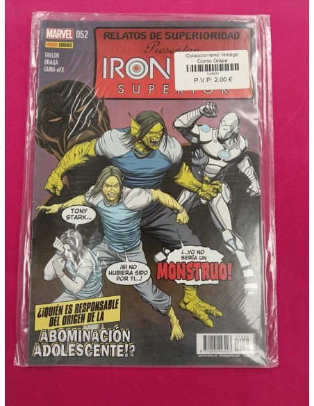 6-9-46933-1-Coleccionismo Vintage Comic Grapa