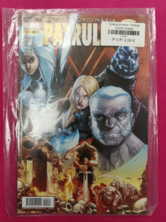 6-9-46967-1-Coleccionismo Vintage Comic Grapa