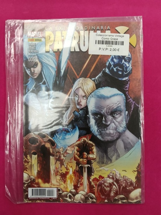 6-9-46980-1-Coleccionismo Vintage Comic Grapa