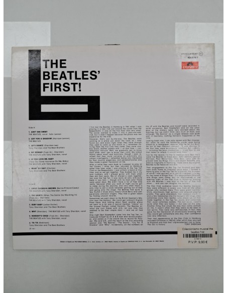6-6-168419-2-Coleccionismo musical the beatles first