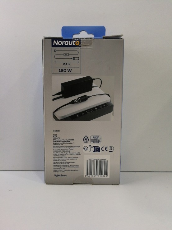 6-6-151487-2-Transformador Norauto Convertidor 230V 12V