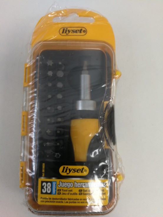 6-6-158142-1-Herramientas De Mano DESTORNILLADOR CARRACA LIYSET NUEVO