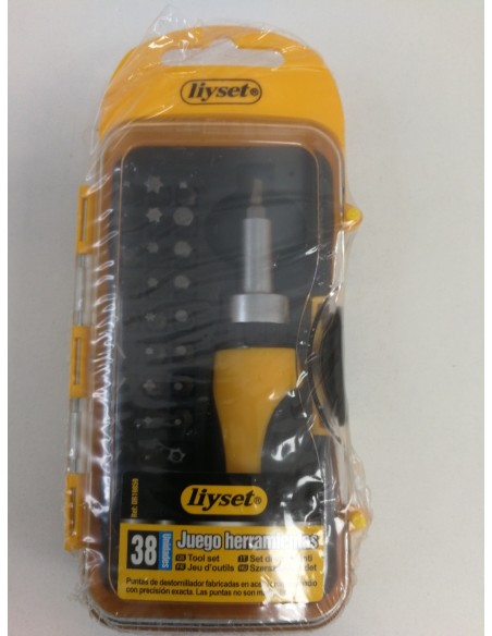 6-6-158142-1-Herramientas De Mano DESTORNILLADOR CARRACA LIYSET NUEVO