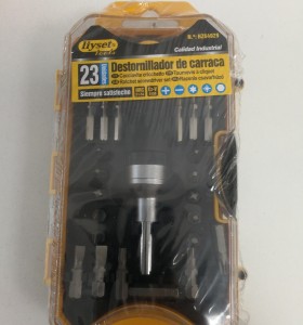 6-6-158144-1-Herramientas De Mano DESTORNILLADOR CARRACA LIYSET NUEVO