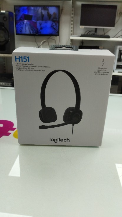 6-6-161464-1-Auriculares Diadema Logitech H151 SIN USO