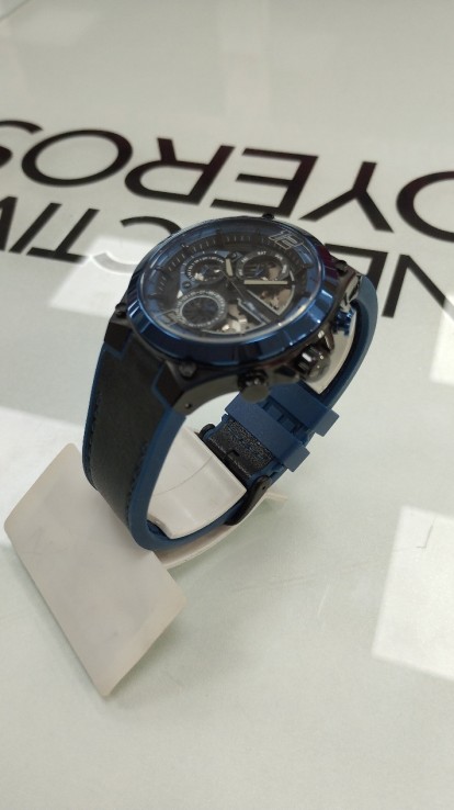 6-6-161560-3-Reloj Pulsera Premium Caballero Jacques Lemans 1-2150- Azul Y Negro